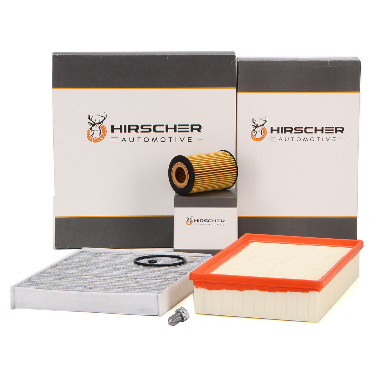 HIRSCHER 3-Piece Filter Set for VW Multivan Transporter T6 2.0 TDI 84&ndash;204 hp