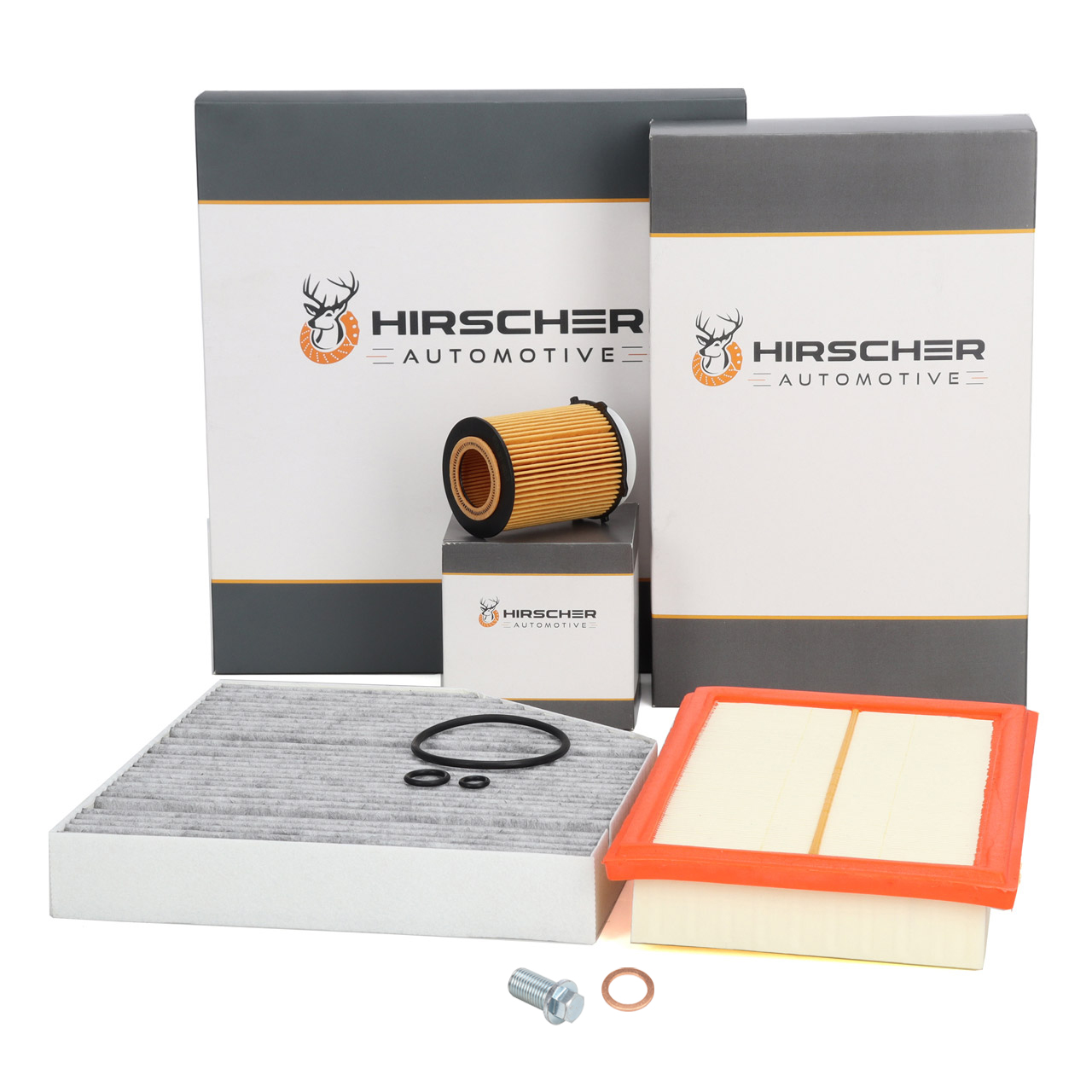 HIRSCHER Filter Set for MERCEDES W205, S205, W213, S213, C238, A238, C253, X253, M274