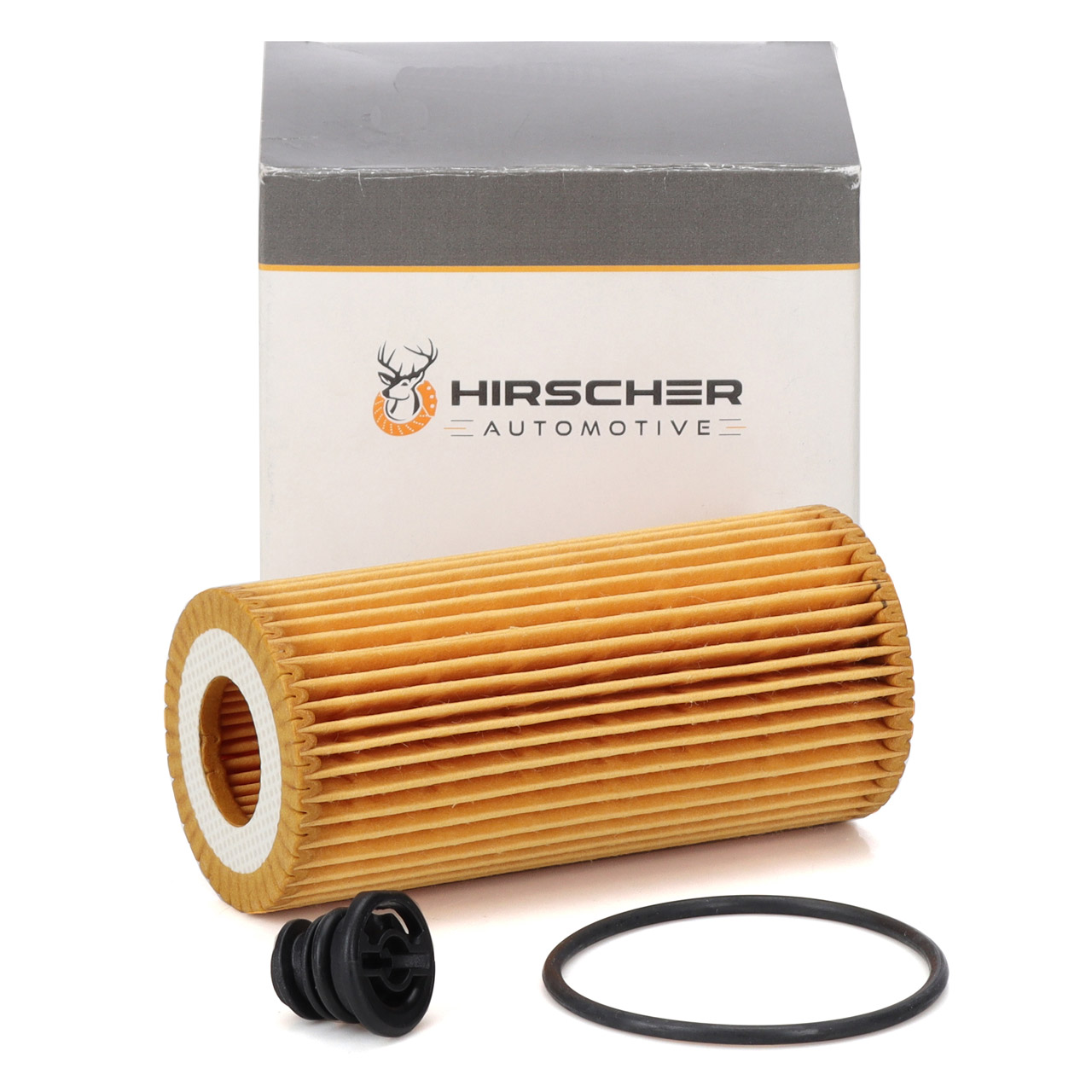 HIRSCHER &Ouml;lfilter + Schraube f&uuml;r VW Golf 7 8 GTI/R Passat B8 Tiguan Touran 1.8/2.0 TSI