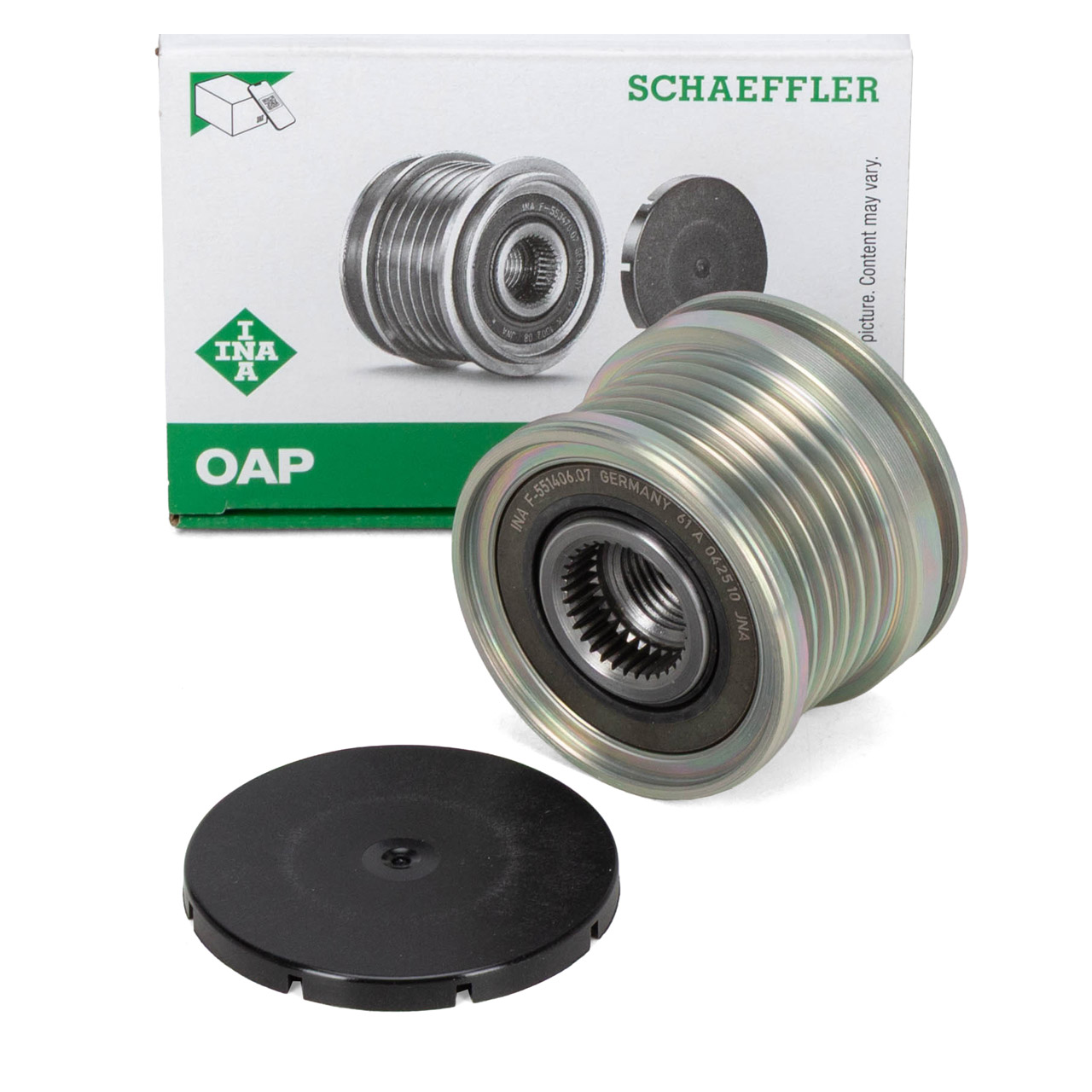 INA 535012410 Generatorfreilauf f&uuml;r AUDI PORSCHE SEAT SKODA VW 1.6/2.0 TDI 3.2/3.6 V6