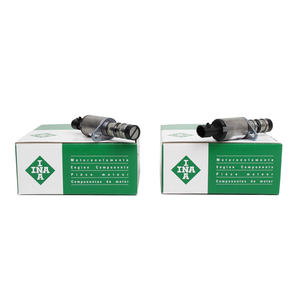 2x INA Nockenwellenversteller Steuerventil f&uuml;r OPEL Astra H J Insignia A 1235299