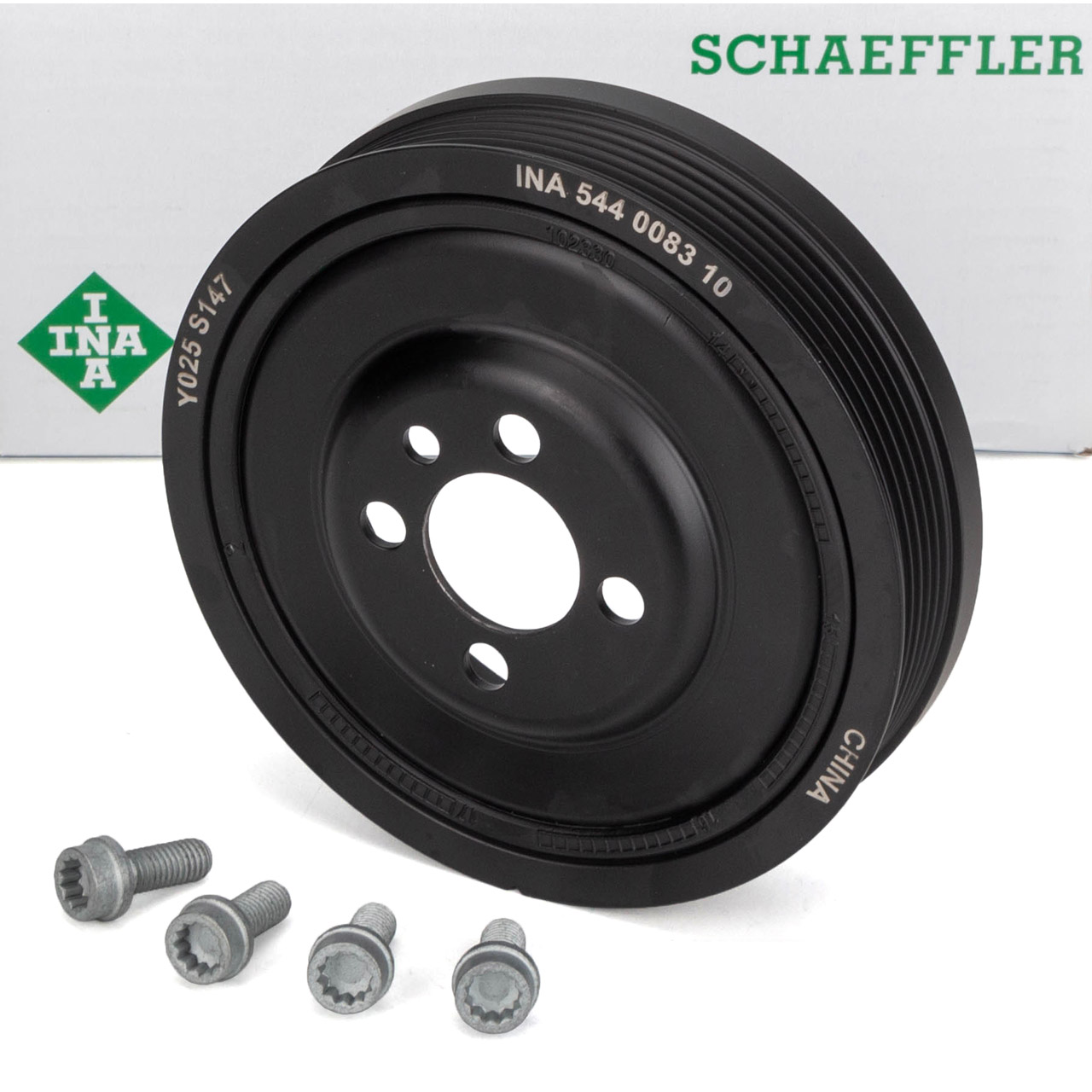 INA Riemenscheibe Kurbelwelle f&uuml;r VW AUDI SEAT SKODA CUPRA FORD MITSUBISHI 1.6 1.9 2.0 TDI
