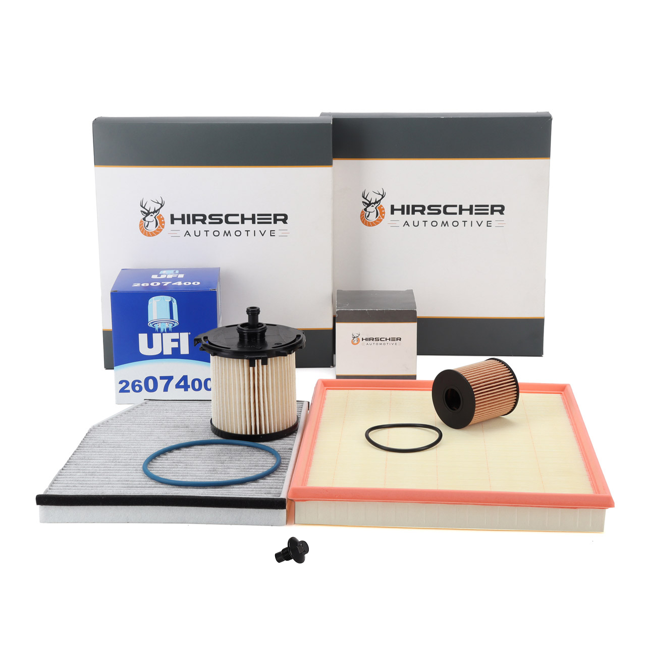 Filter-Set 4-tlg f&uuml;r FORD Tourneo / Transit Custom V362 V363 2.2 TDCi mit Frontantrieb