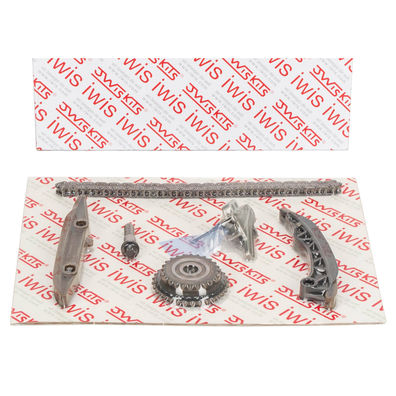 IWIS 90001188 Timing Chain Kit for BMW 1 Series F20, 3 Series F30 F31, 4 Series F32 F33 F36, 7 Series G11, and X4 B58