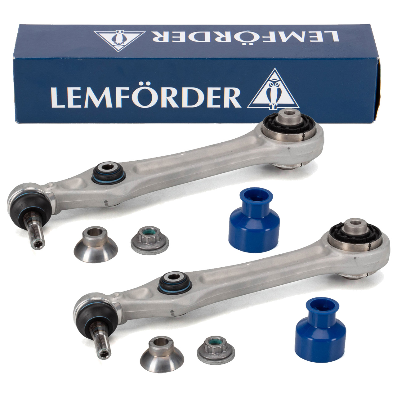 2x LEMF&Ouml;RDER 4307401 Lower front control arm for MERCEDES S-CLASS W222 4MATIC 2223303307