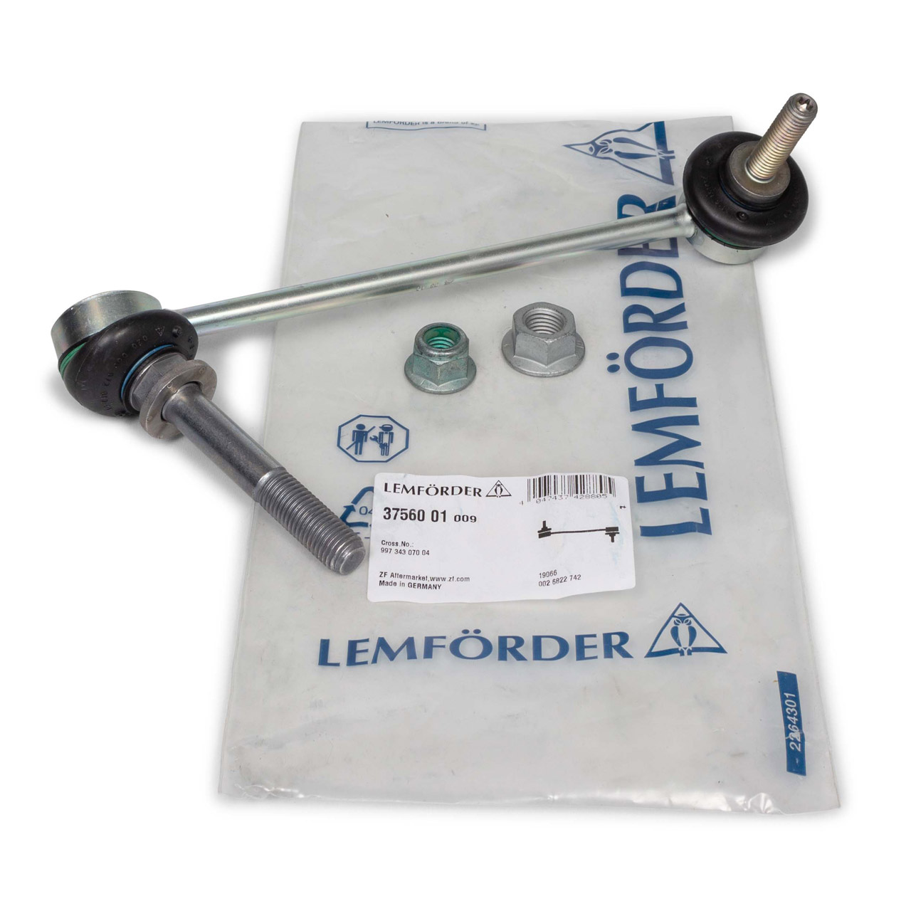 LEMF&Ouml;RDER 3756001 Koppelstange f&uuml;r PORSCHE 997 718 Cayman Boxster (987 981 982) rechts