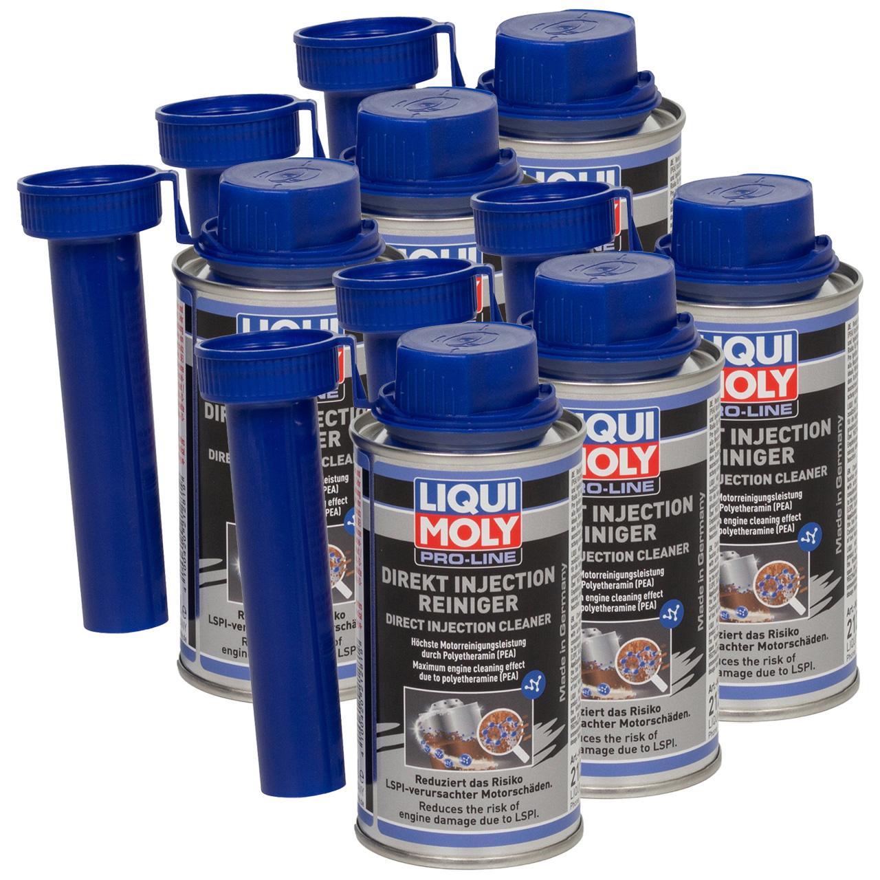 6 x 120 ml LIQUI MOLY 21281 PRO LINE DIRECT INJECTION CLEANER Additive for Gasoline Engines