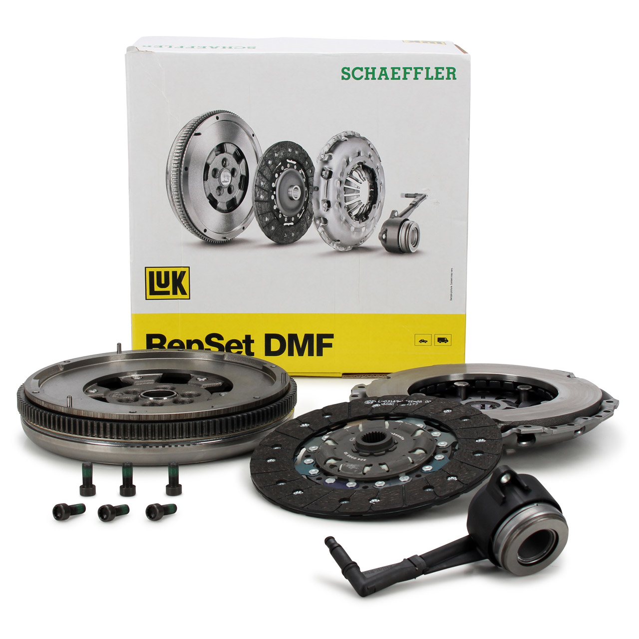 LUK Kupplungssatz + Ausr&uuml;cklager + ZMS f&uuml;r VW Golf 5 6 Passat Tiguan Touran 1.9/2.0 TDI