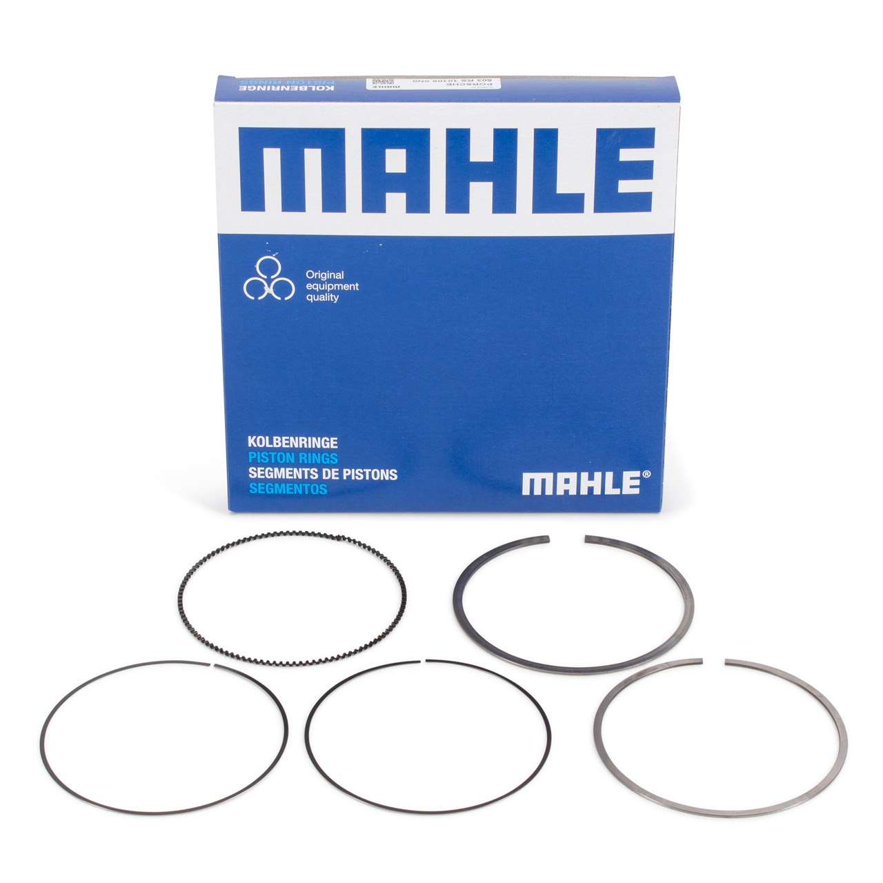 MAHLE 503RS101080N0 Kolbenringsatz für PORSCHE Boxster Cayman (987) S 3.4 98710305302
