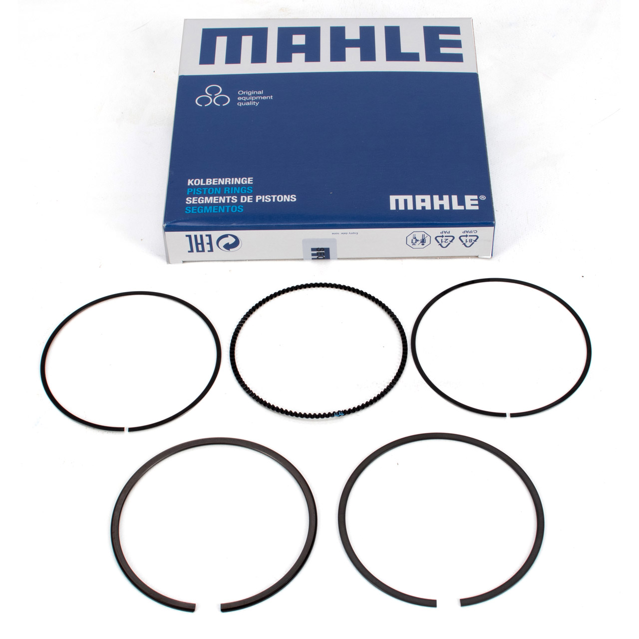 MAHLE 503RS101130N0 Kolbenringsatz f&uuml;r PORSCHE 996 997 3.6 Turbo / GT2 99710307170
