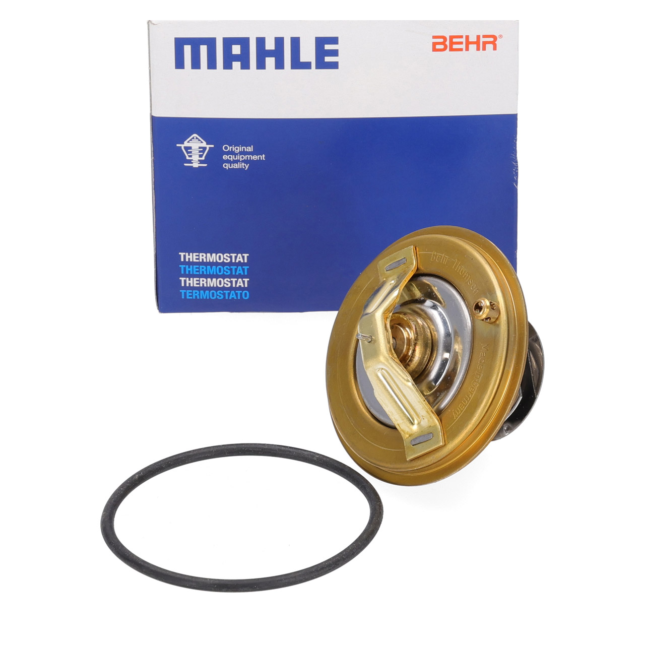 BEHR MAHLE Thermostat + Dichtung f&uuml;r BMW 5er E34 7er E32 E38 8er E31 M60 M73 11531729720