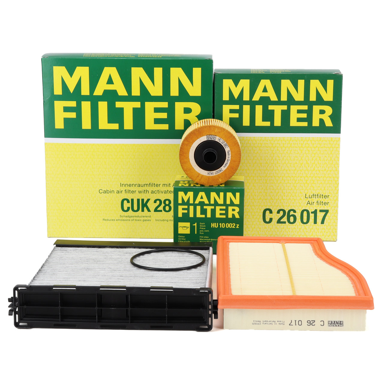 MANN Filter Set for MERCEDES W177, V177, W247, C118, X118, H247, X247, 160-250e, M282
