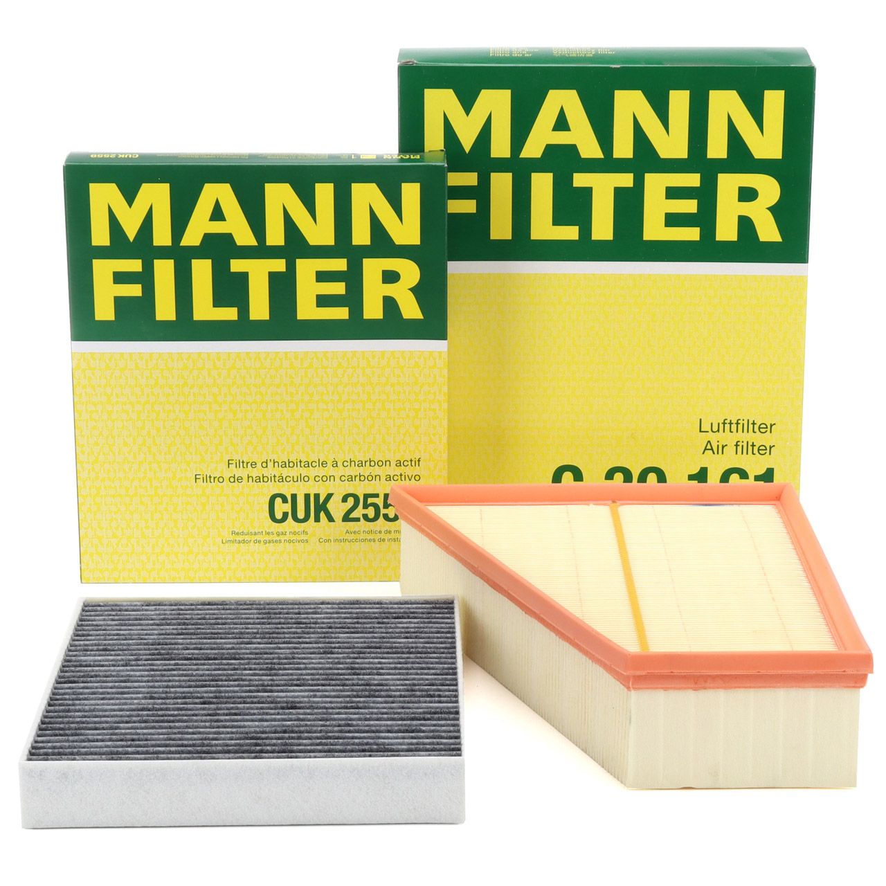 MANN Innenraumfilter + Luftfitler für FORD Mondeo 4 MK4 Galaxy S-Max WA6