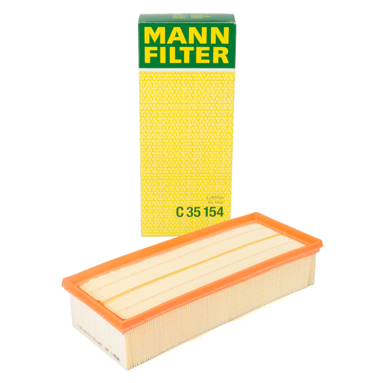MANN C35154 Luftfilter für VW Golf 5 6 Passat Touran B6 B7 Sharan Tiguan Touran 1K0129620G