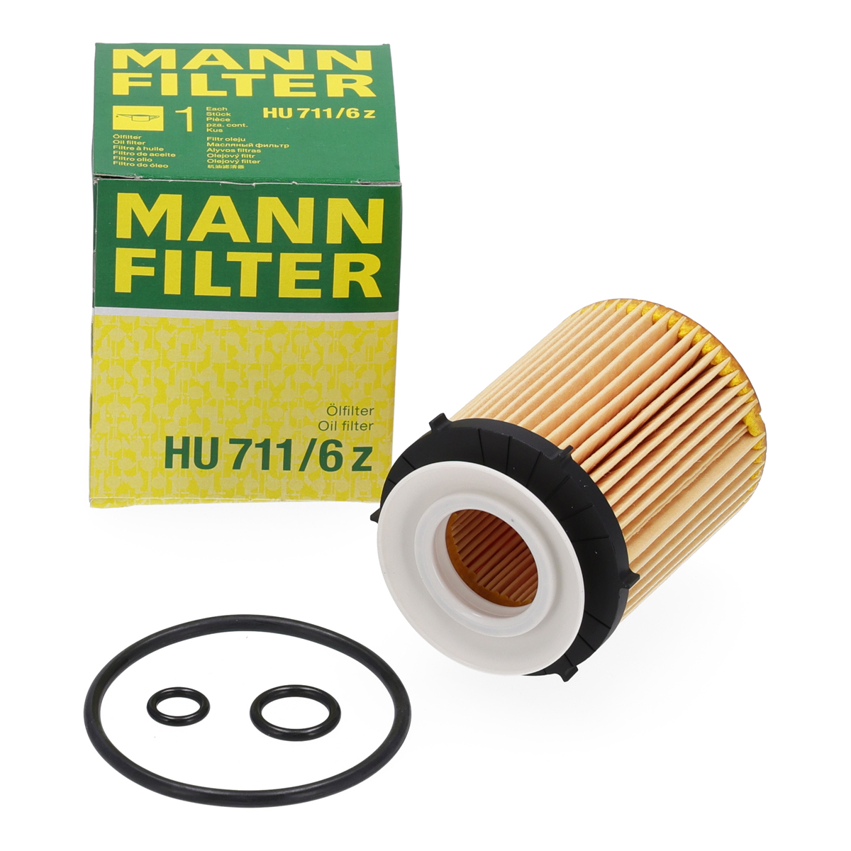 MANN HU711/6z Ölfilter für MERCEDES-BENZ W205 W212 Vito W447 C118 W176 M260 M270 M274 M264