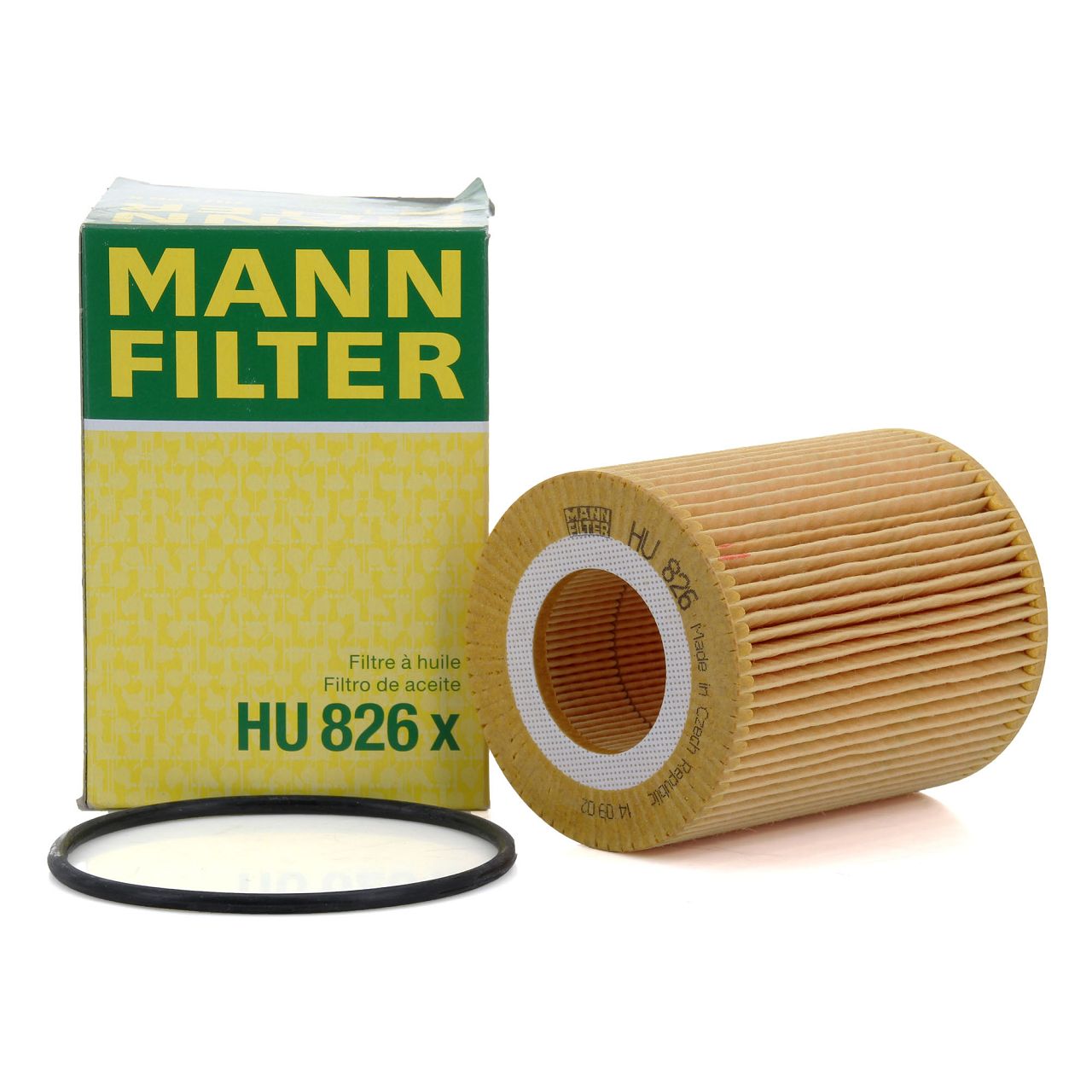 MANN HU826x Ölfilter für CITROEN C5 3 C6 PEUGEOT 407 Coupe 3.0 HDi 241 PS 1109.AV
