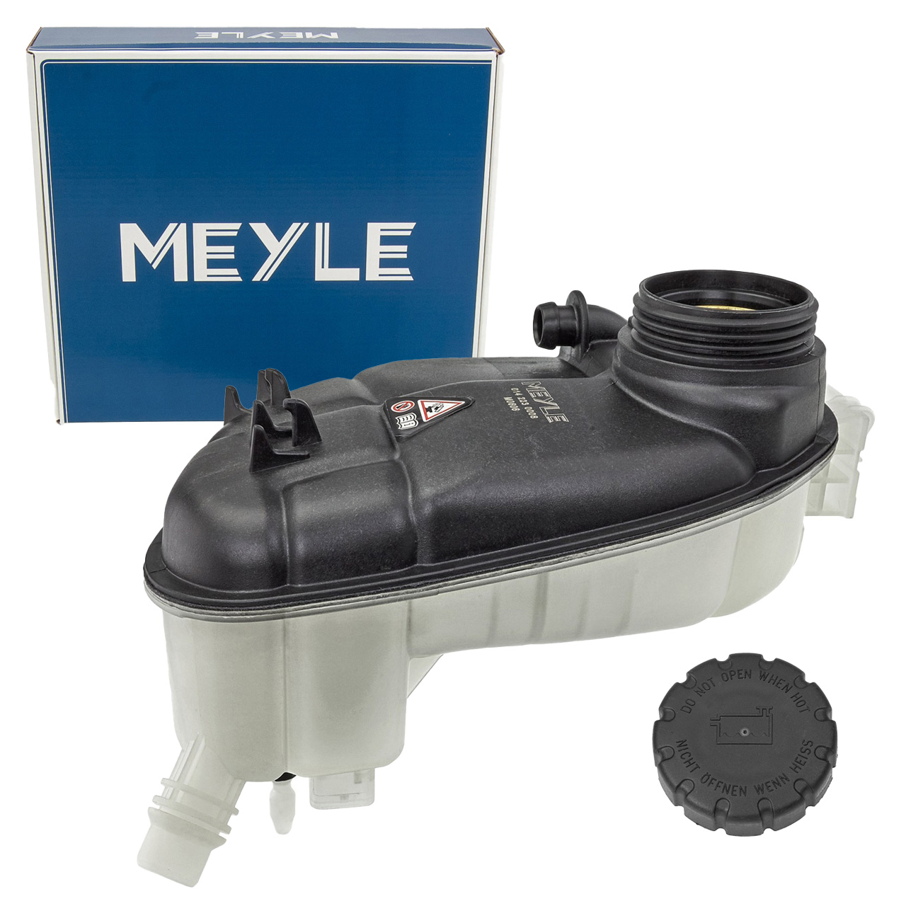 MEYLE Ausgleichsbehälter Kühlmittel + Deckel + Sensor für MERCEDES W176 W246 C117 X117