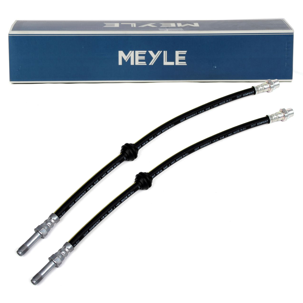2x MEYLE 3003432117 Brake Hose for BMW E46 316-330i, 318-330d, Z4 (Front Left + Right)
