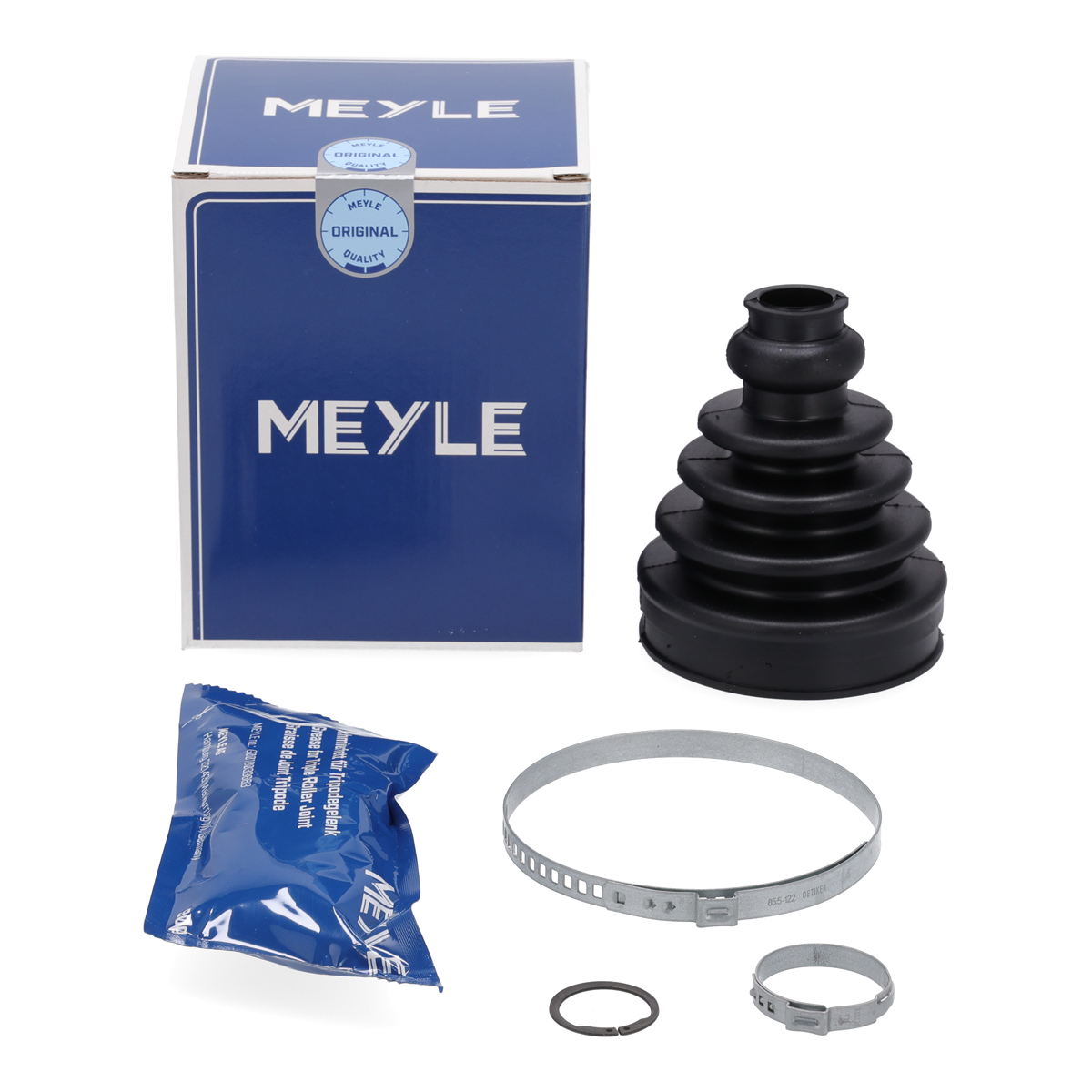 MEYLE Achsmanschetten Satz f&uuml;r VW Golf 4 AUDI A3 A4 B6 B7 A6 Alhambra vorne getriebeseitig