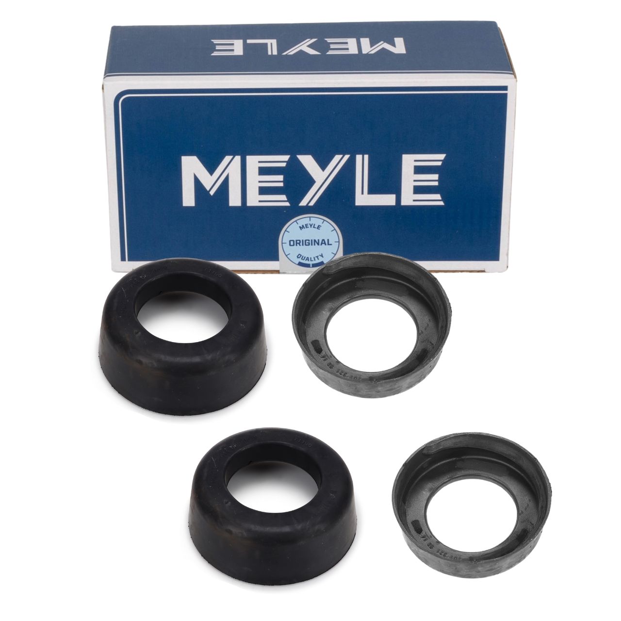 4x MEYLE Federteller Federauflage 8/18MM für MERCEDES W201 W202 W124 R129 vorne + hinten