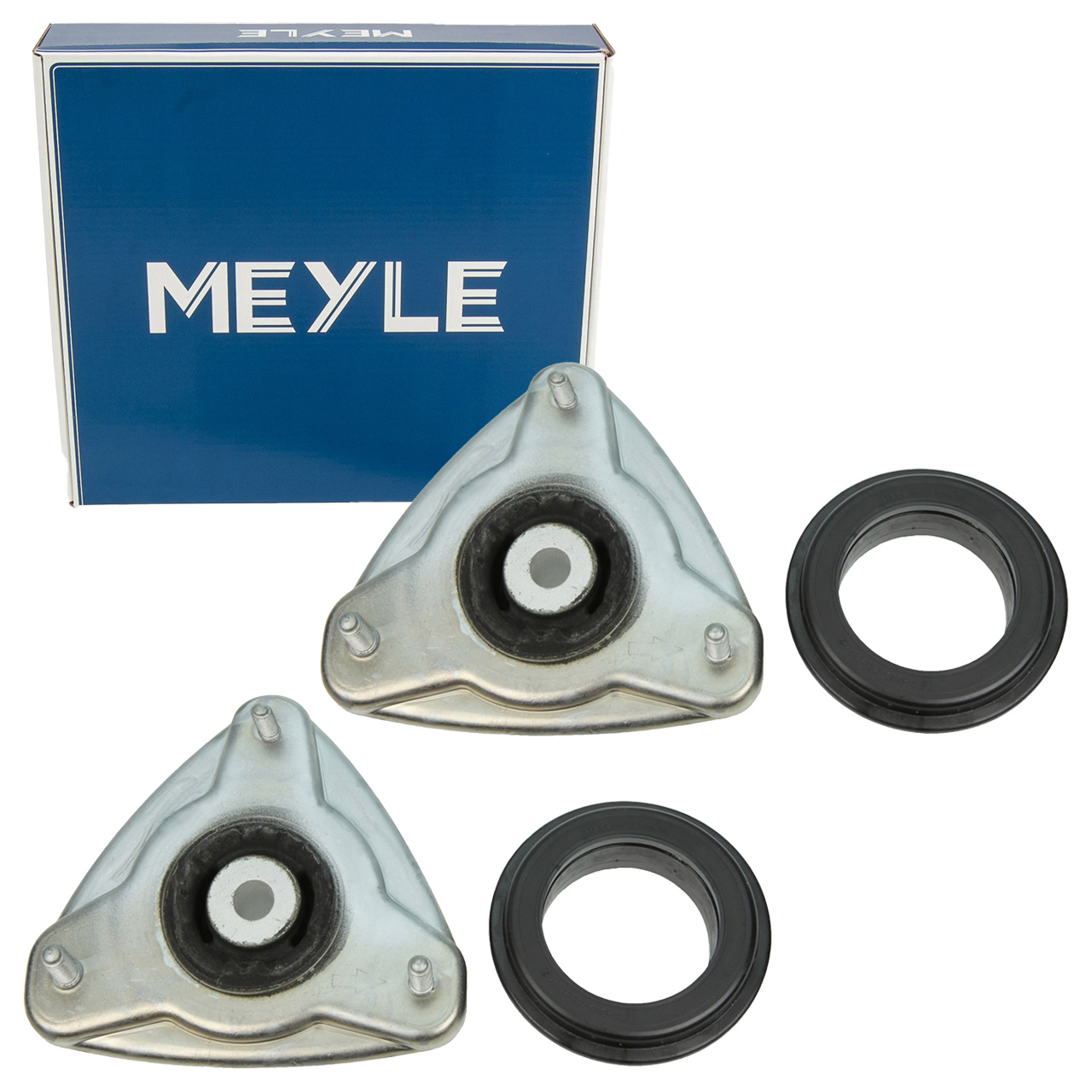 2x MEYLE Federbeinlager + W&auml;lzlager f&uuml;r PORSCHE 911 997 Boxster Cayman 987 vorne