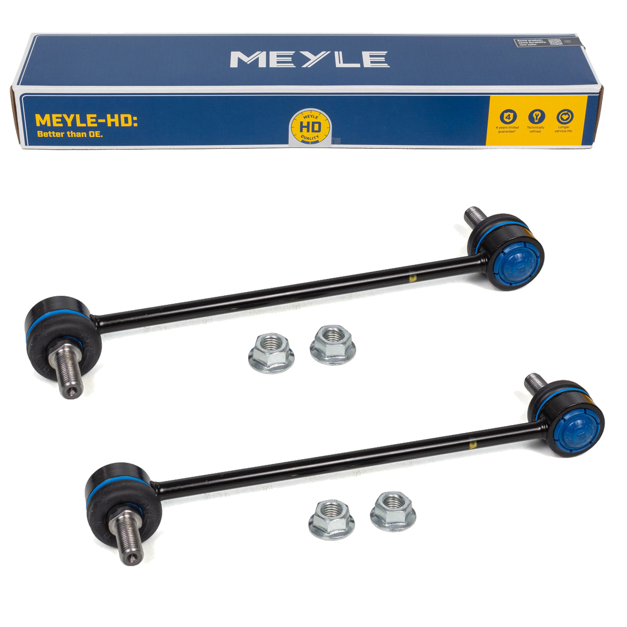 2x MEYLE 1160600024HD Reinforced Stabilizer Bar for VW Multivan Transporter T5 + (front)