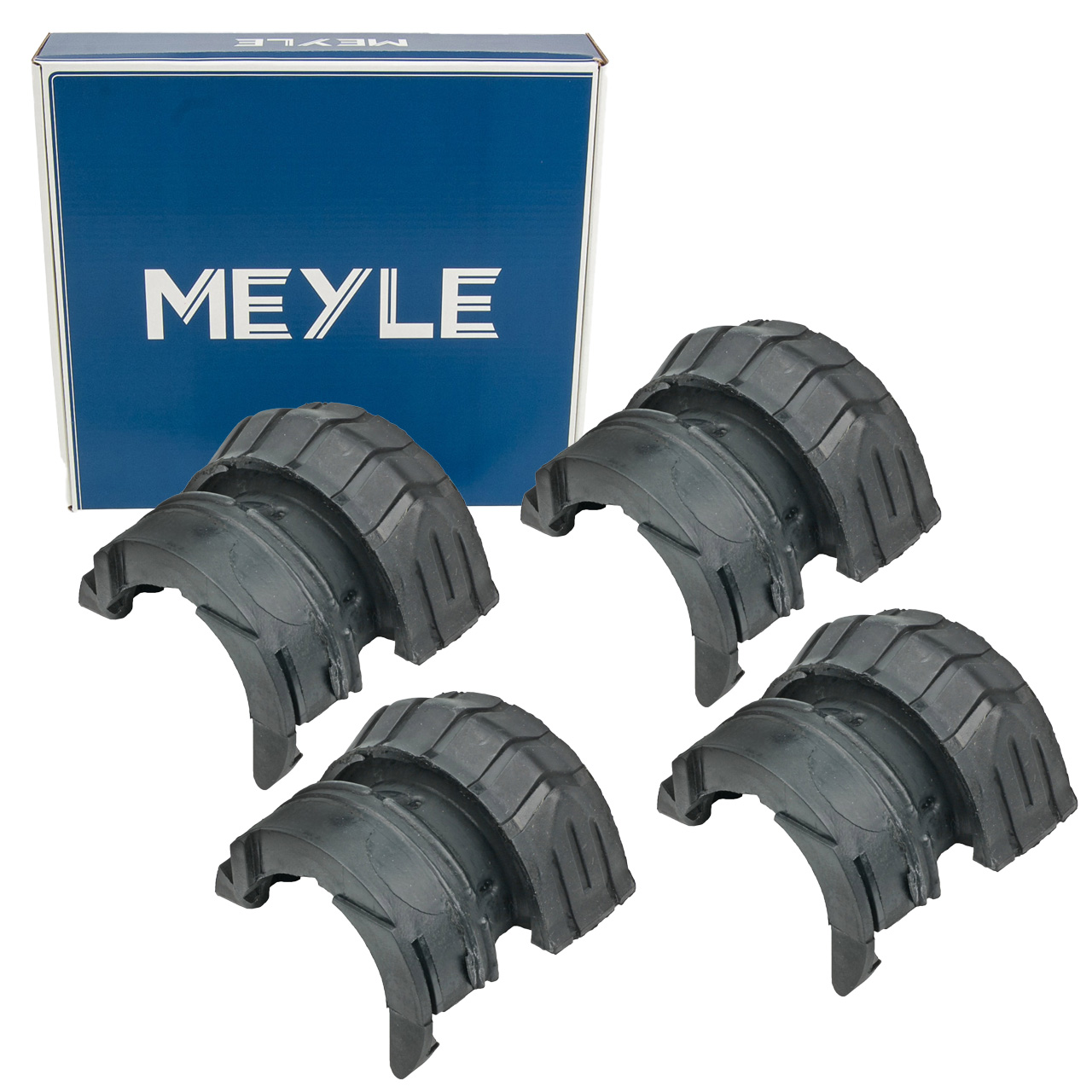 4x MEYLE 1006150016 Anti-roll bar mount (rubber mount) for VW Touareg 7L 7P (front) 7L0411313H