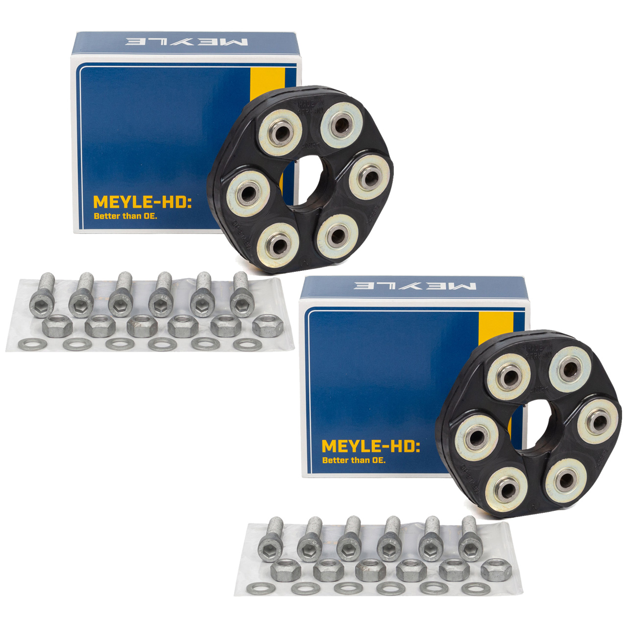 2x MEYLE HD Gelenkscheibe Rep.-Satz f&uuml;r MERCEDES 190 W201 W202 W203 W124 W210 R129