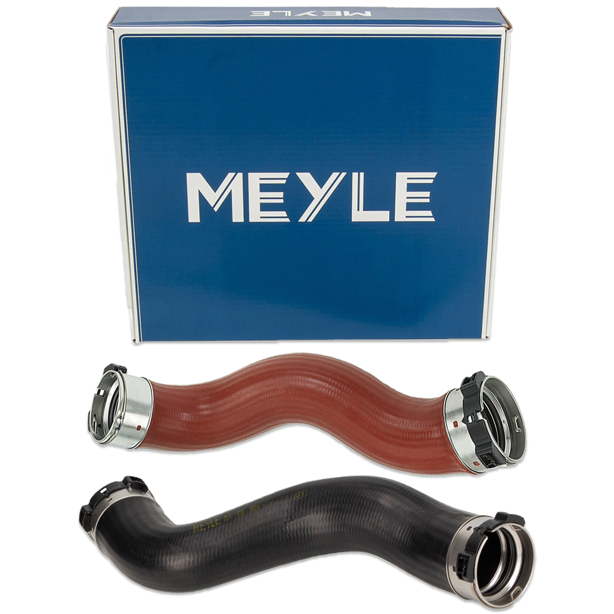 2x MEYLE Ladeluftschlauch f&uuml;r MERCEDES W204 S204 C218 X218 W212 S212 220/250CDI OM651