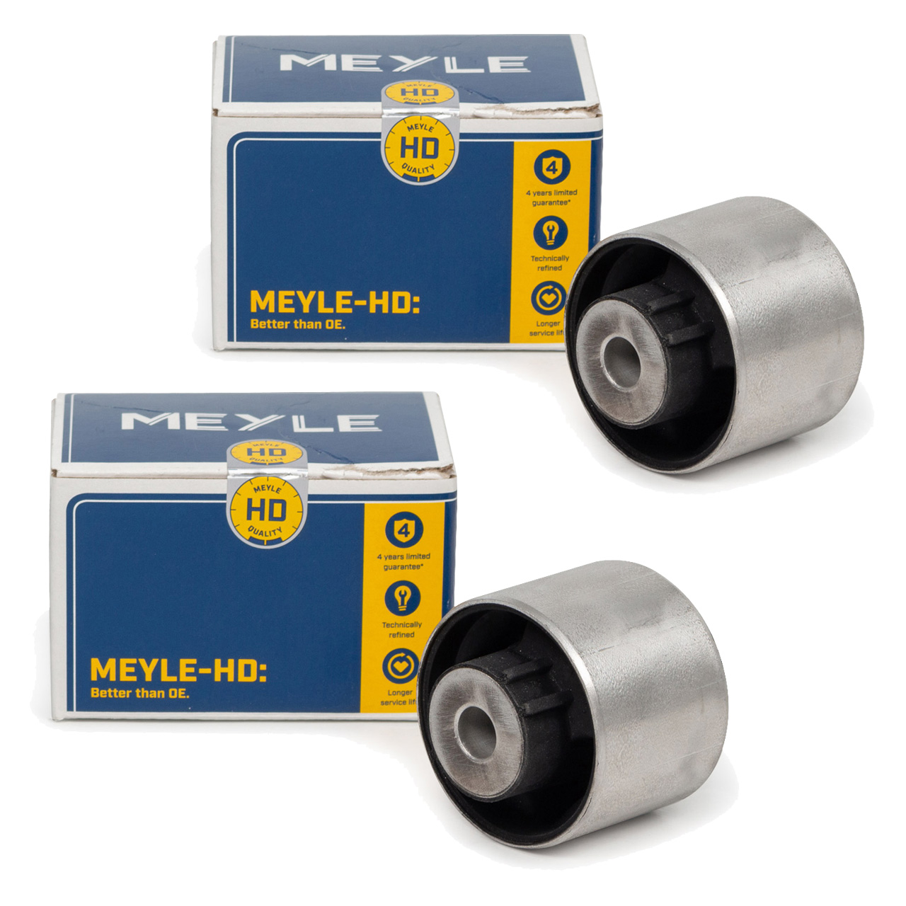 2x MEYLE HD 1147110000HD VERST&Auml;RKT Querlenkerlager f&uuml;r VW Golf 5 6 7 AUDI 8P Leon hinten