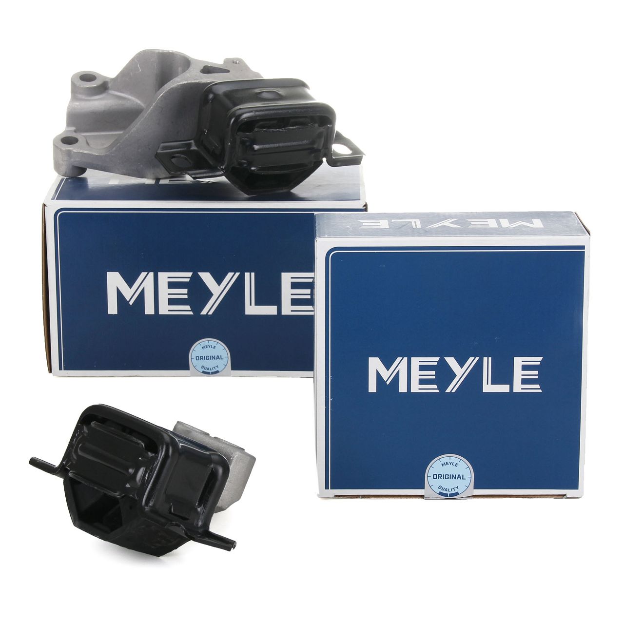 2x MEYLE Motorlager Gummimetalllager für SMART Fortwo (451) 1.0 links + rechts