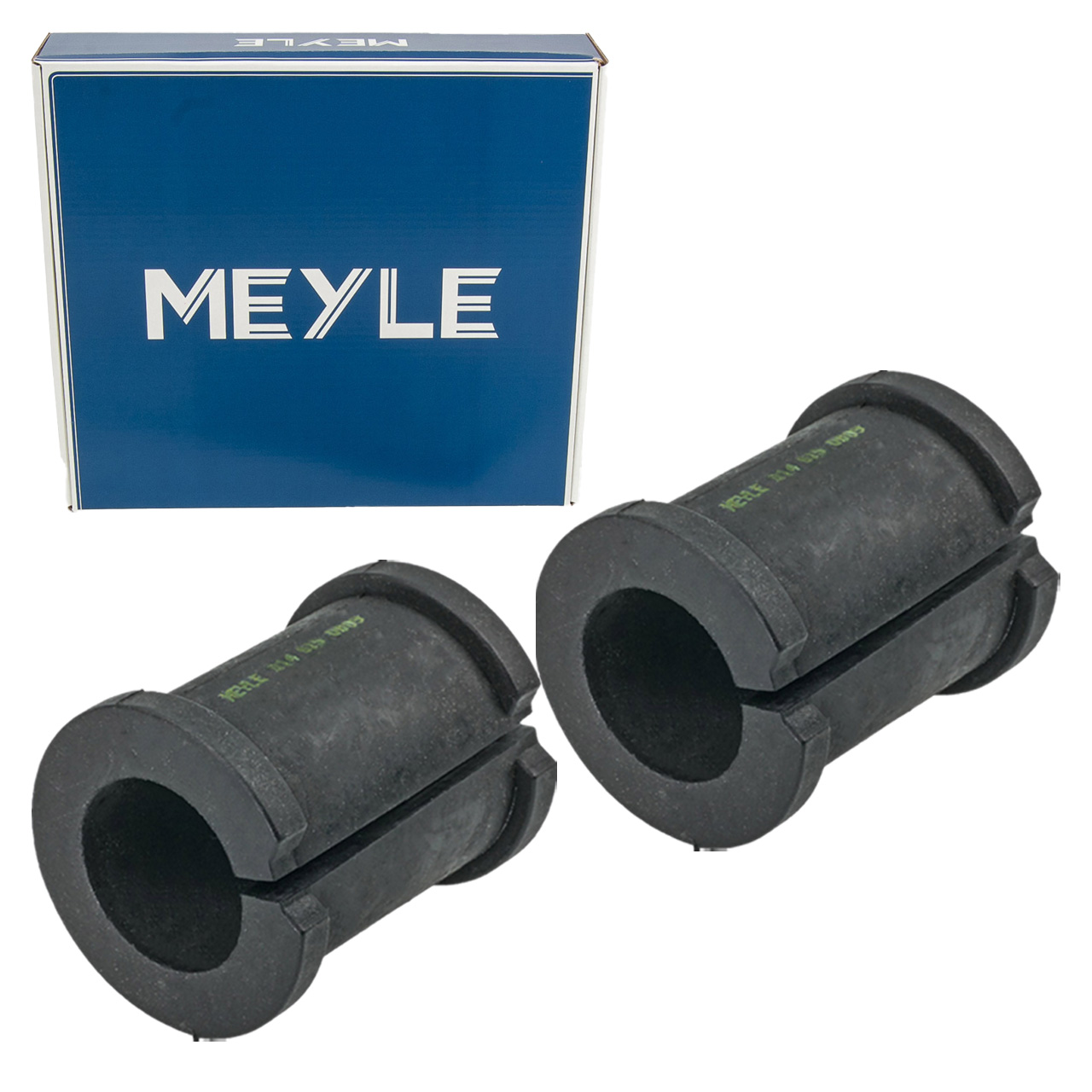 2x MEYLE 0146150009 Stabilisatorlager Stabilager Gummilager f&uuml;r SMART Fortwo 450 vorne