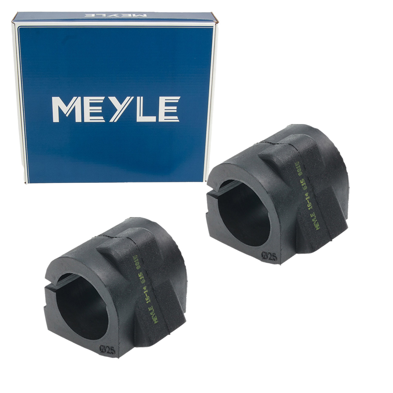 2x MEYLE 16-146150015 Anti-roll bar bushings for DACIA Dokker Logan 1 1 2 (front) 6001549311