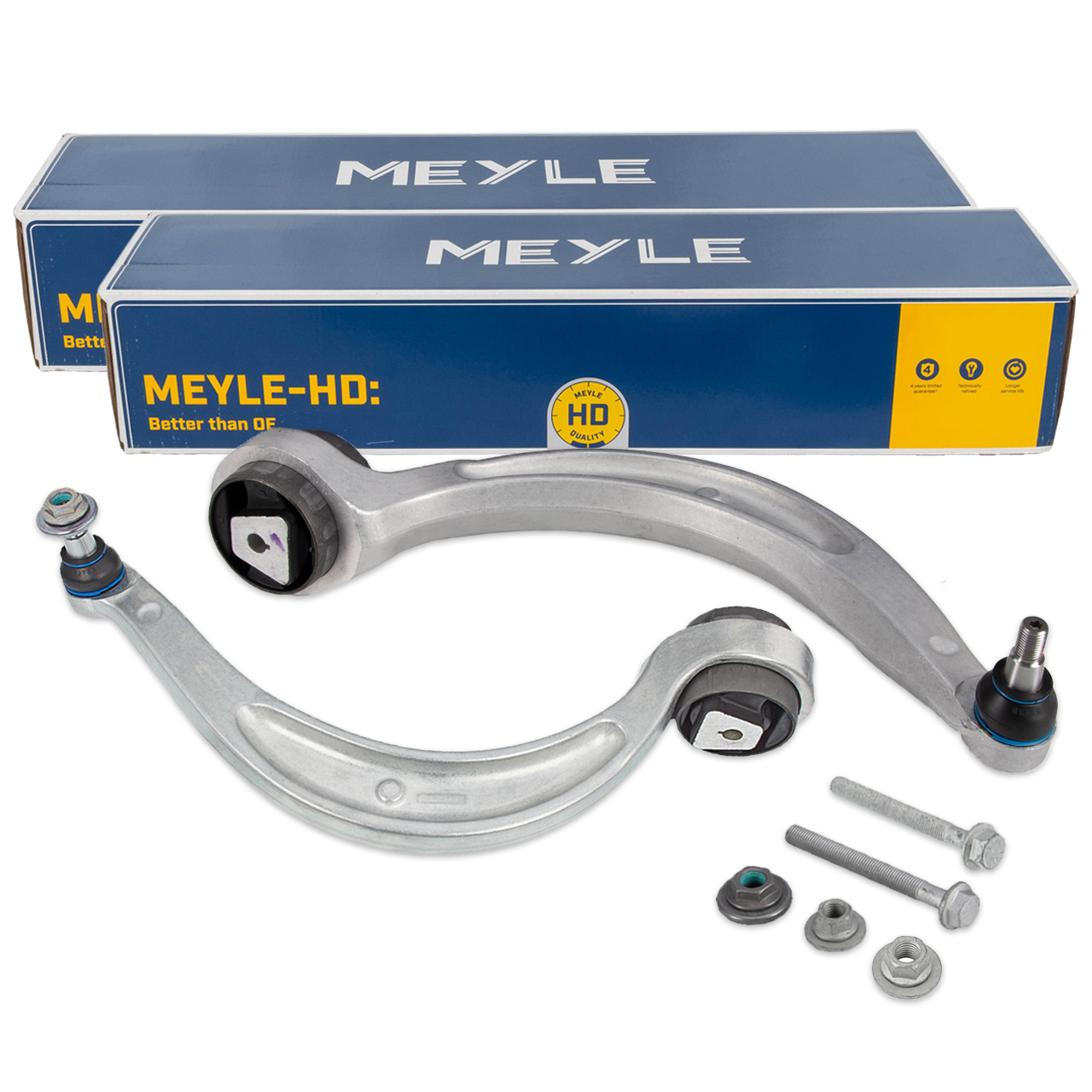 2x MEYLE HD Reinforced Lower Control Arm for AUDI A4 B9 A5 F5 Front Axle (Rear Lower)