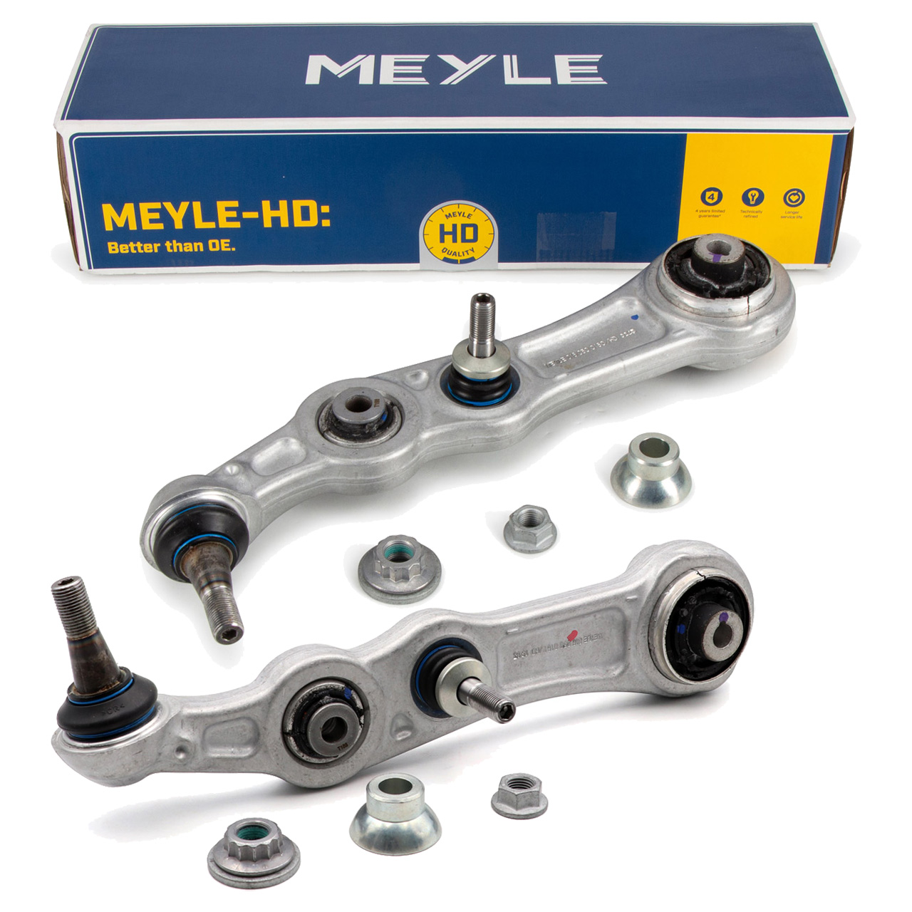 2x MEYLE HD Reinforced Control Arms for Mercedes W205 C257 C/A238 Front Axle (Rear Lower)