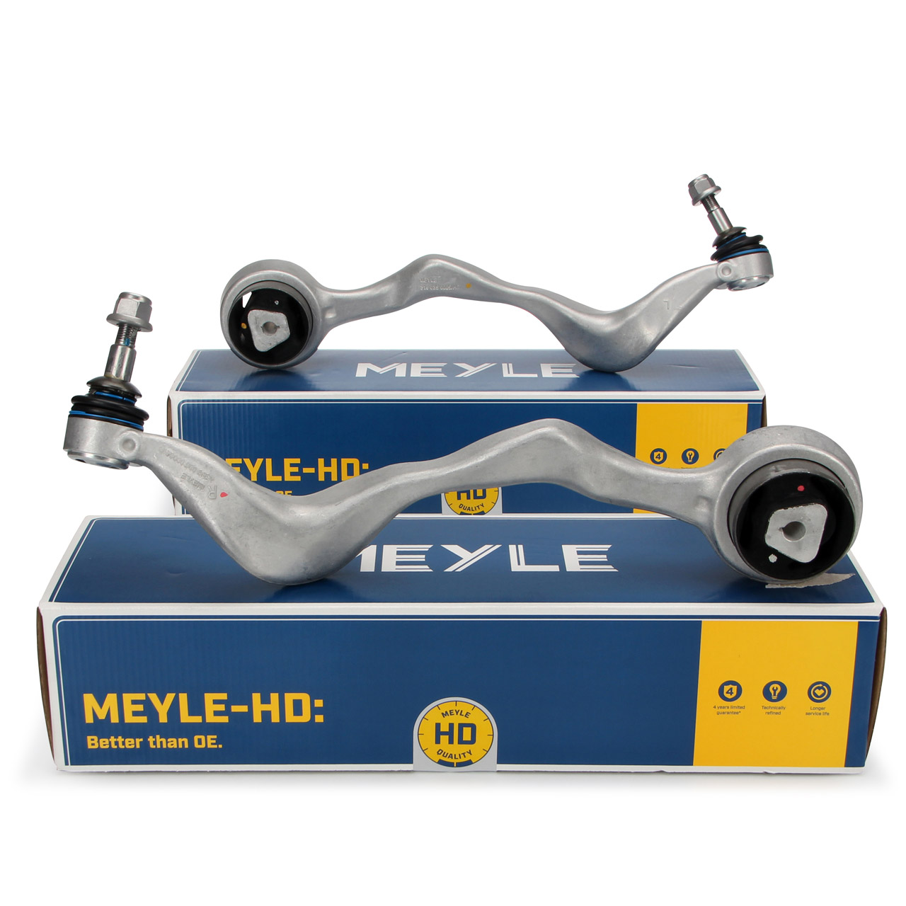 2x MEYLE HD Reinforced Control Arms for BMW 1 Series E81-88, 3 Series E90-93, X1 E84, and Z4 (Front Axle, Front)
