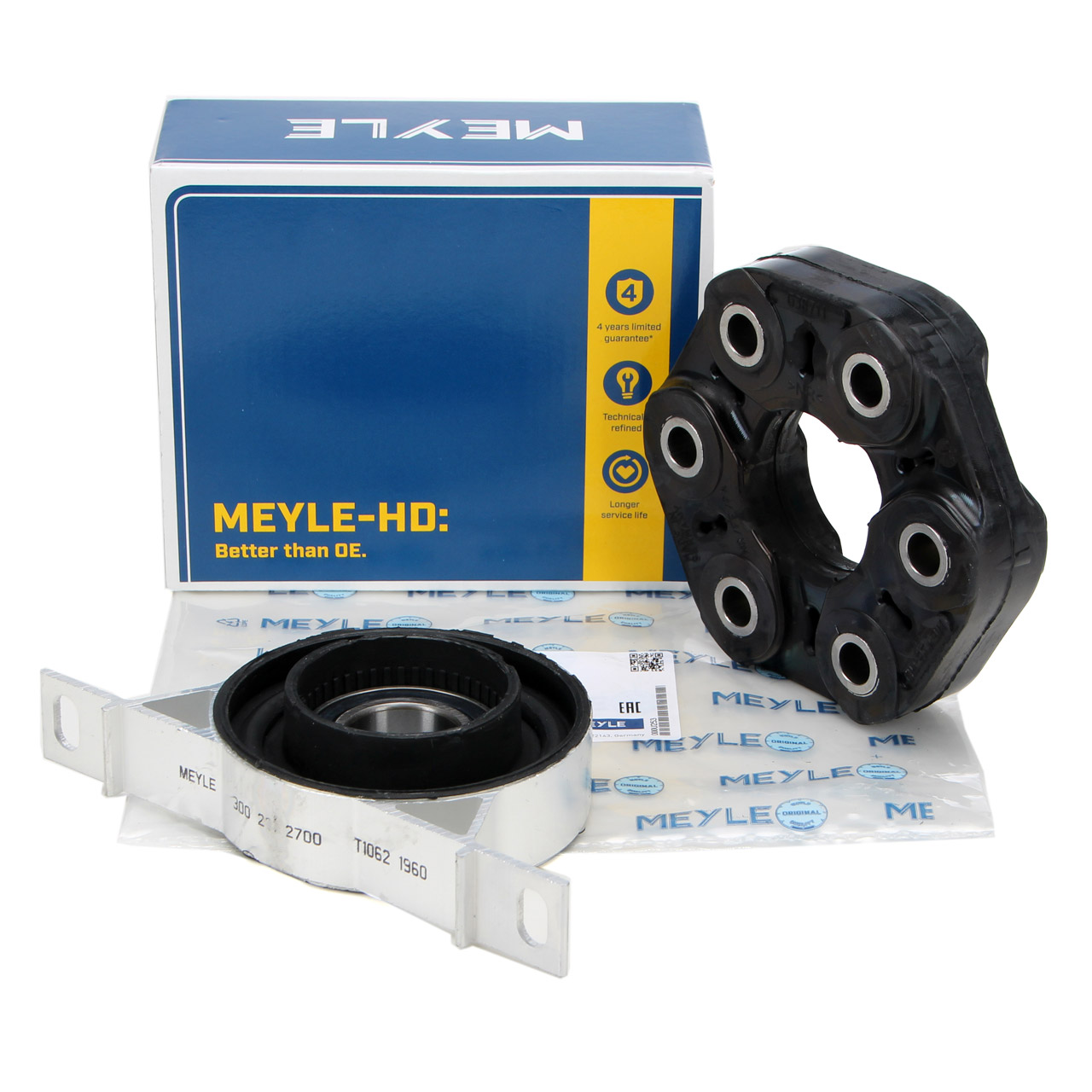 MEYLE HD Spherical Bearing + Center Bearing for BMW 3 Series E46 316-330i, 318/320d, Z4 E85 2.5i, 3.0i