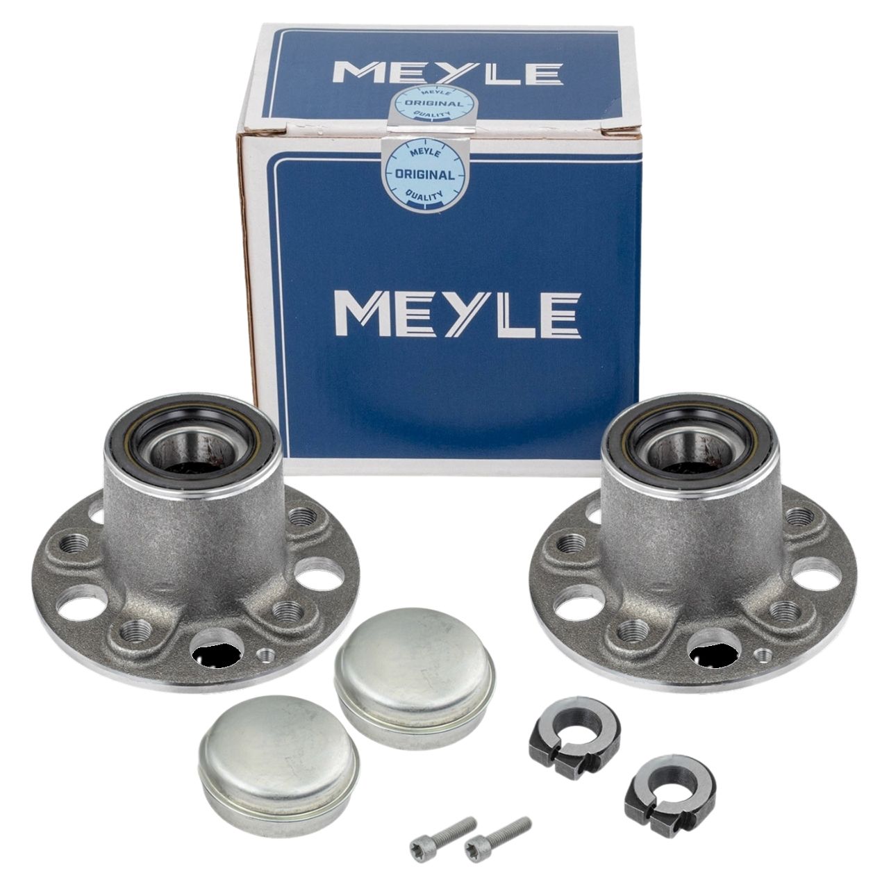 2x MEYLE 0146520009 Wheel Hub + Wheel Bearing for MERCEDES W204 S204 C/A207 R172 Front 2043300625