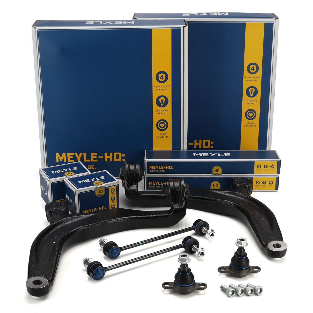 MEYLE HD VERST&Auml;RKT Rep.-Satz Querlenker f&uuml;r VW Multivan Transporter T5 bis 2011 6-teilig