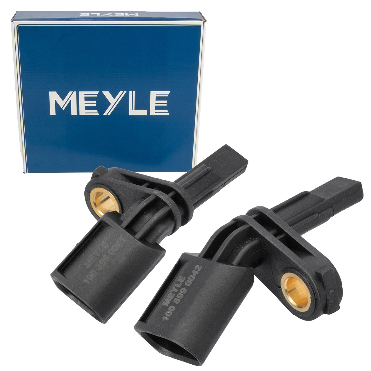2x MEYLE ABS Sensor Raddrehzahl f&uuml;r VW Golf 5 6 7 Passat Tiguan Touran T5 vorne o. hinten