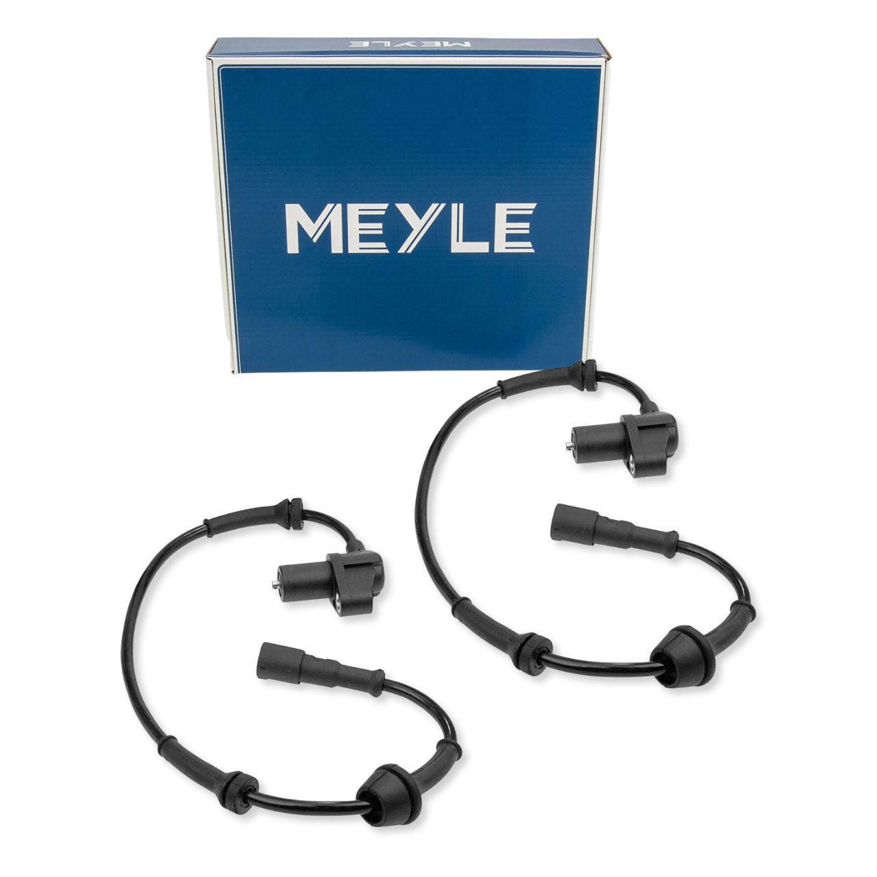 2x MEYLE 1008990075 ABS Wheel Speed Sensor for VW Transporter T4 (front), 701927807F