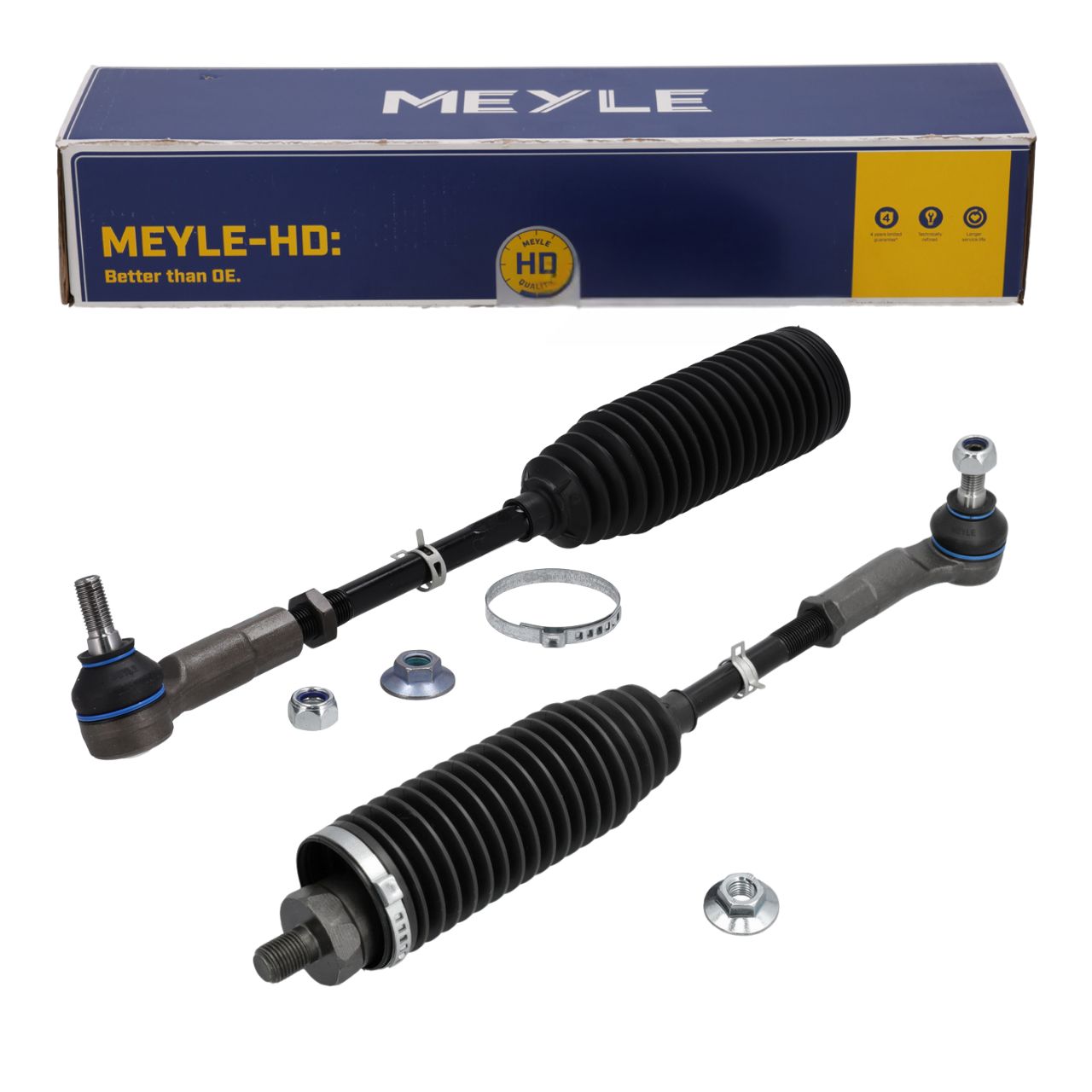 2x MEYLE HD VERST&Auml;RKT Spurstange + Kopf + Manschette f&uuml;r VW Passat B8 Tiguan Touran vorne