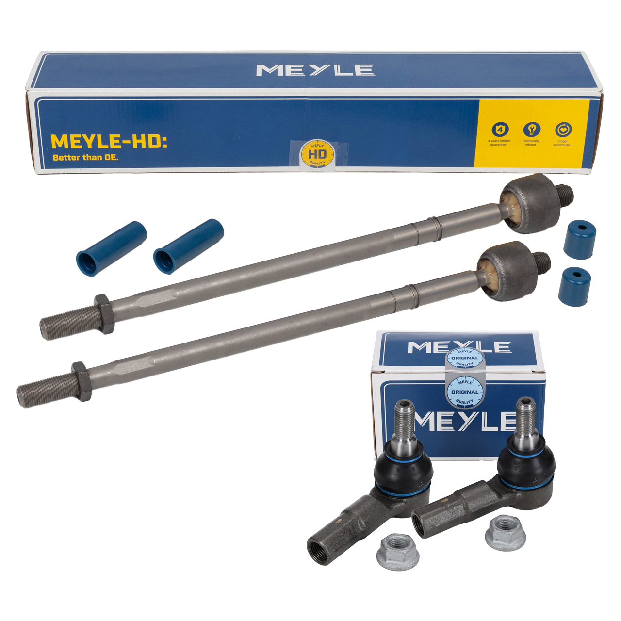 2x MEYLE HD VERST&Auml;RKT Spurstange + Spurstangenkopf f&uuml;r MERCEDES Sprinter VW Crafter vorne