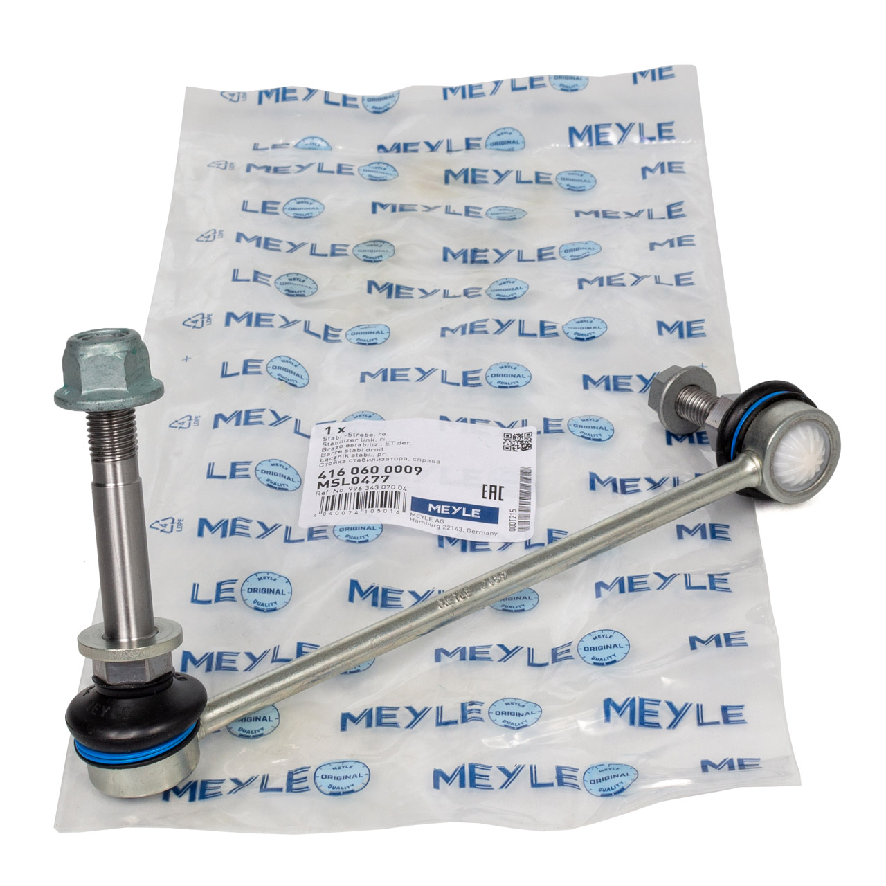 MEYLE Koppelstange für PORSCHE 911 996 Boxster 986 vorne / hinten rechts 99634307004