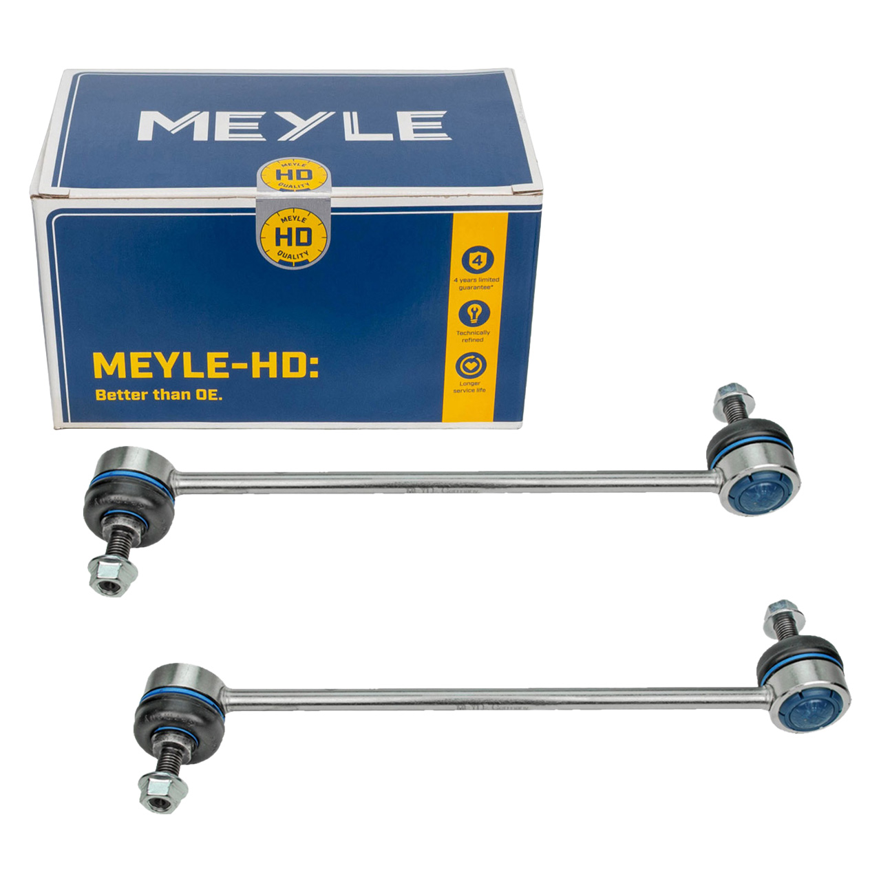 2x MEYLE HD Tie Rod for RENAULT Megane 3 & 4, Scenic 3 & 4, Espace 5, and Talisman (front)