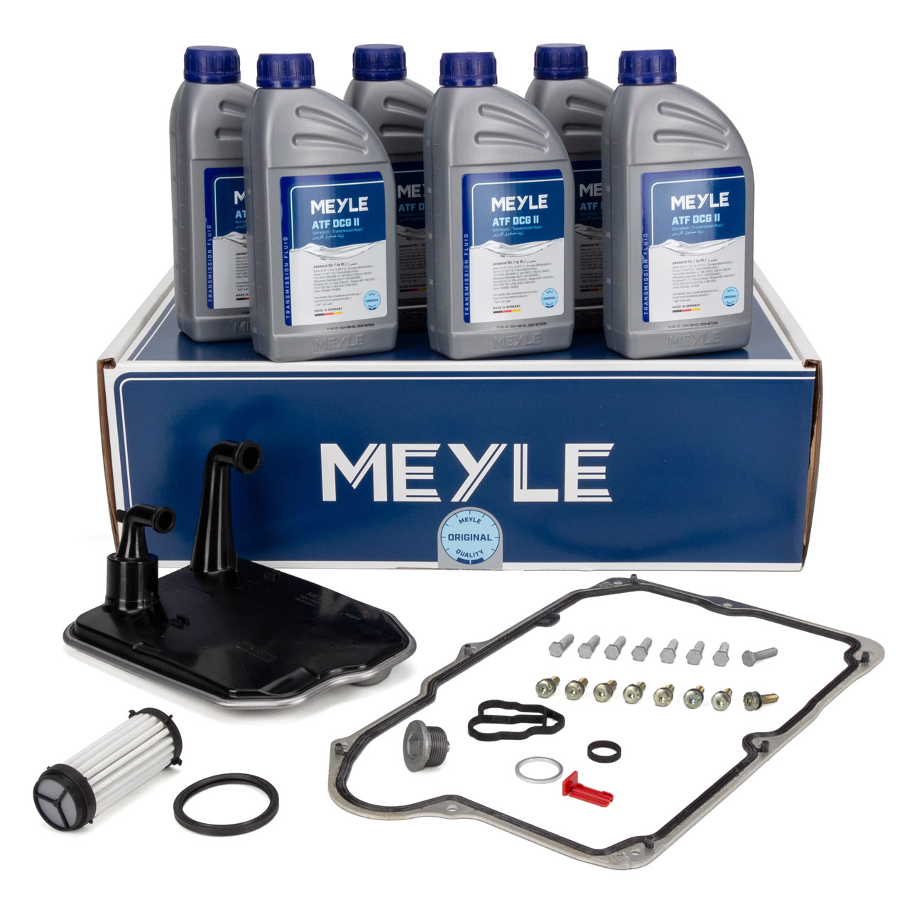 MEYLE Getriebefilter Satz 724.0 7-Gang DCT + 6L Getriebeöl für MERCEDES A-/B-Klasse
