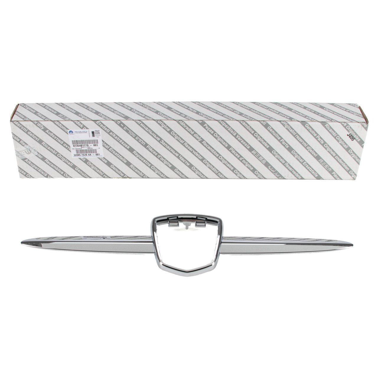 MOPAR Sto&szlig;stangenzierleiste Leiste Chrom f&uuml;r ABARTH 500 595 695 500C 595C 695C 735481779