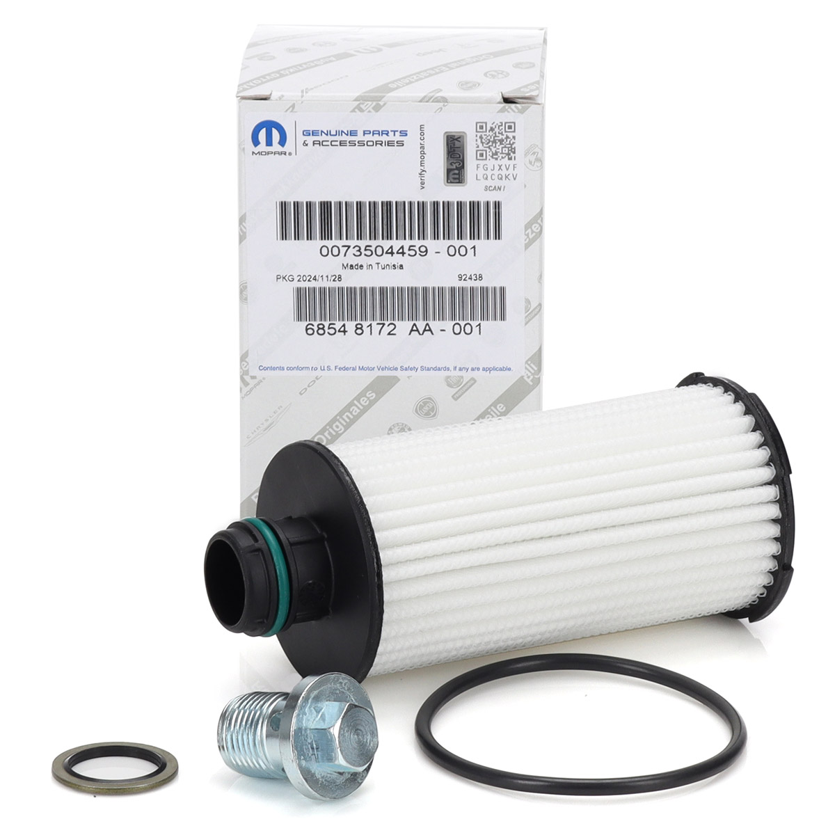 ORIGINAL Alfa Romeo MOPAR &Ouml;lfilter + Schraube Giulia 952_ Stelvio 949_ 2.2 D