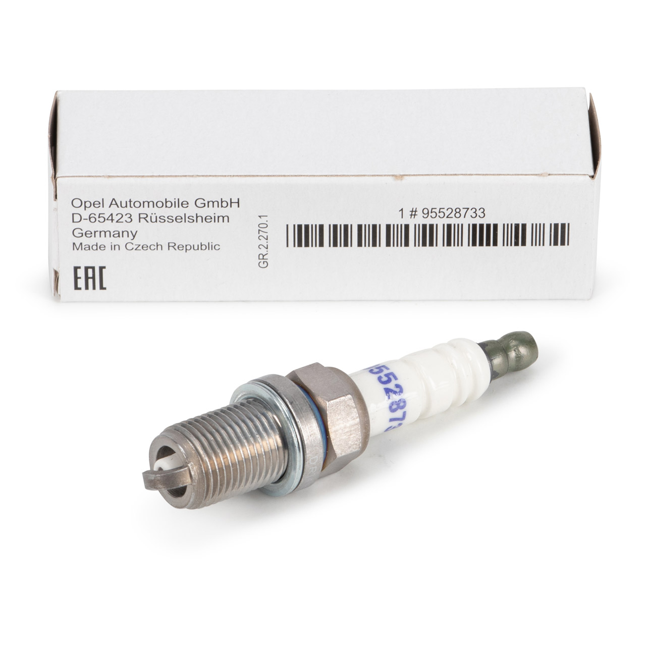 ORIGINAL OPEL Zündkerze Astra J Corsa D E Insignia A Mokka/10 Zafira C 1.4 95528733