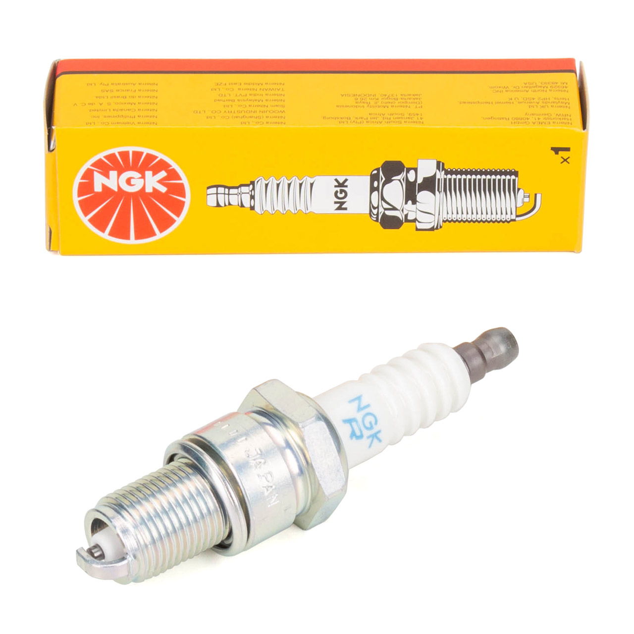NGK 4008 BPR6ES Z&uuml;ndkerze f&uuml;r Kleinmotoren Gartenger&auml;te Rasenm&auml;her Motors&auml;ge